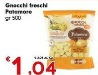Despar Patamore Gnocchi Freschi 500 G(ml) offerta