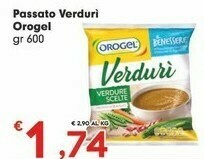 Despar Orogel Passato Verduri offerta