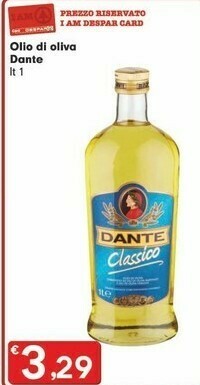 Dante Olio Di Oliva 1000 G(ml)