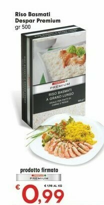 Despar Despar - Riso Basmati 500 G(ml) offerta