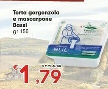 Despar Bassi Torta Gorgonzola E Mascarpone offerta