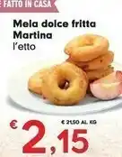 Despar Martina Mela Dolce Fritta offerta