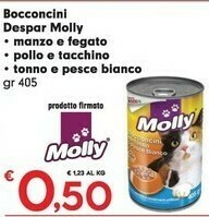 Despar Despar Bocconcini Molly Manzo E Fegato offerta