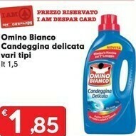Despar Omino Bianco Candeggina Delicata offerta