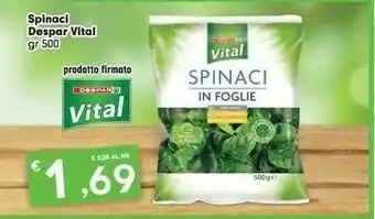 Despar Despar - Spinaci Vital 500 G offerta