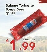 Despar Borgo dora Salame Torinetto offerta