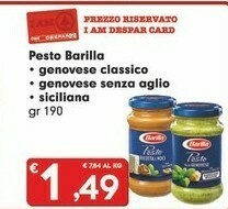 Despar Barilla Pesto Alla Genovese offerta