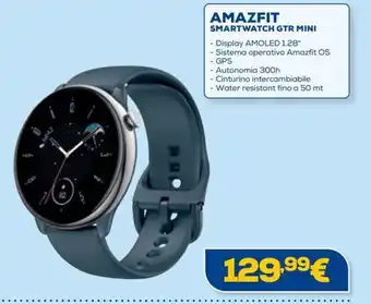 Euronics AMAZFIT SMARTWATCH GTR MINI offerta