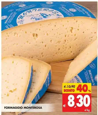 Tigros Formaggio Monterosa offerta