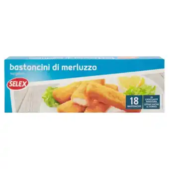 Gecop SELEX 18 BASTONCINI DI MERLUZZO offerta