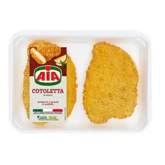Gecop AIA COTOLETTA DI POLLO X 2/ COTOLETTA CON SPINACI E MOZZARELLA AL PEZZO offerta
