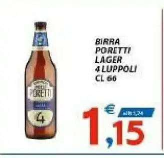 Birrificio Angelo Poretti - Lager 4 Luppoli 660 G(ml)