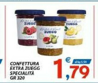 Vivo Supermercati Zuegg Confettura Extra Pesche 320 G(ml) offerta