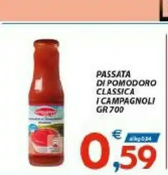 Vivo Supermercati I campagnoli Passata Di Pomodoro Classico offerta