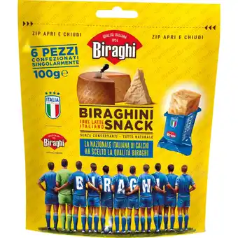 Qui Discount BIRAGHINI SNACK 100 GR offerta