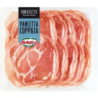 Qui Discount PANCETTA COPPATA AFFETTATA 100 GR offerta