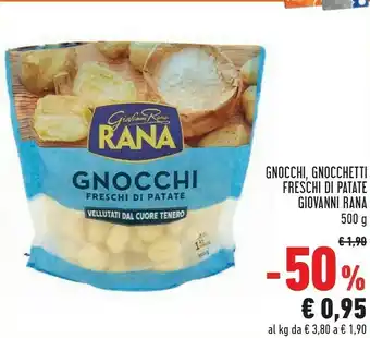 Conad Superstore Rana Giovanni - Gnocchi Freschi Di Patate offerta