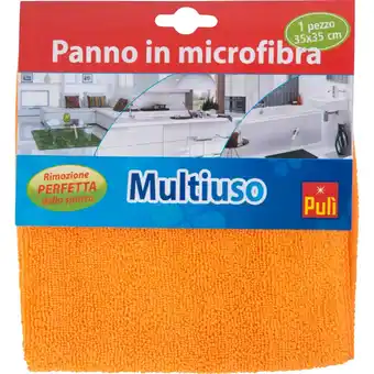 Qui Discount PANNO MICROFIBRA MULTISUPERFICI 35X35 PULI offerta