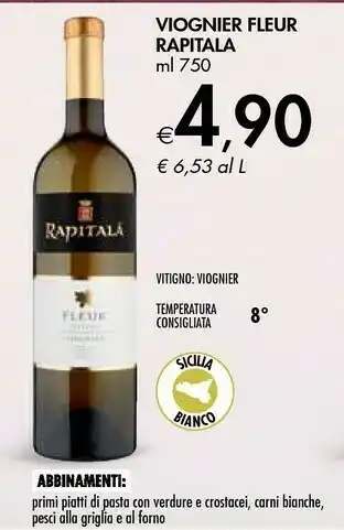 Rapitalà Viognier Fleur