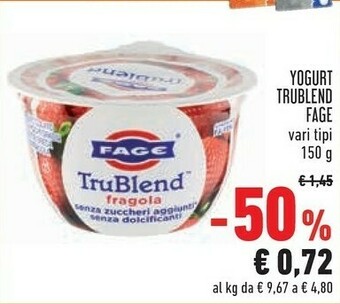 Conad Superstore Fage Yogurt Trublend offerta