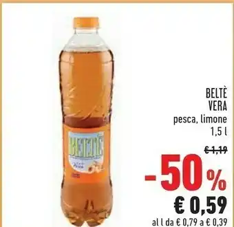Conad Superstore Nestlè Vera - Beltè Con Pesca Infusa 1500 G(ml) offerta