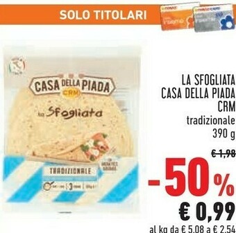 Conad Superstore Casa Della Piada La Sfogliata offerta