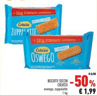 Conad Superstore Colussi Biscotti Secchi offerta