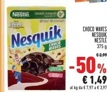 Conad Superstore Nestlè Nestle Choco Waves offerta