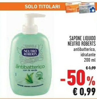 Conad Superstore Neutro Roberts Sapone Liquido offerta
