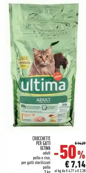 Conad Superstore Ultima Crocchette Per Gatti offerta