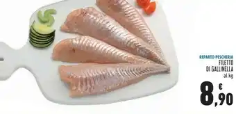 Conad Superstore Filetto Di Gallinella offerta