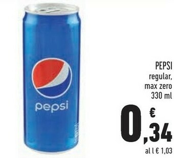 Conad Pepsi Pepsi - Pepsi offerta