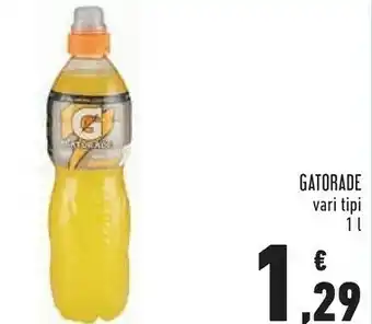 Conad Gatorade Sport Drink Gusto Limone 1000 G(ml) offerta