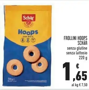 Conad Superstore Schar Frollini Hoops Senza Glutine offerta
