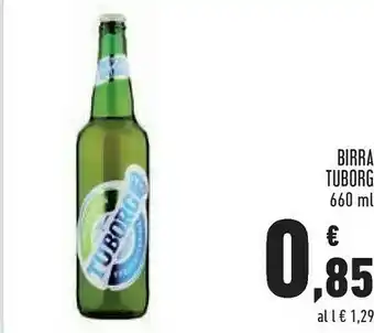Conad Tuborg Birra 660 G(ml) offerta