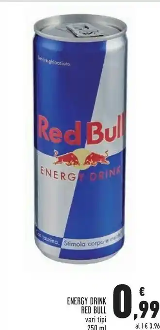 Conad Superstore Red bull Energy Drink 250 G(ml) offerta