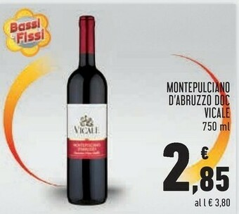 Conad Vicale Montepulciano D'abruzzo Doc offerta