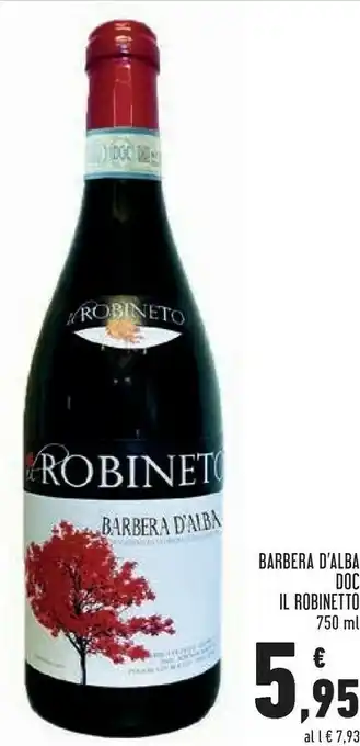 Conad Superstore Il Robinetto Barbera D'Alba DOC offerta