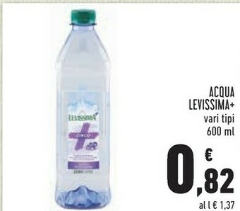 Conad Levissima Acqua offerta
