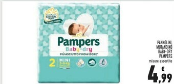 Conad Superstore Pampers Baby Dry offerta