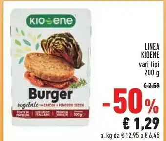Conad Kioene Burger Vari Tipi offerta