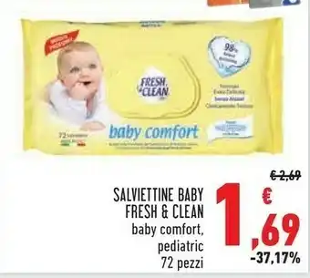 Conad Superstore Fresh & Clean Pampers Fresh Clean Baby Fresh 72pezzo(i) Salvietta Per Bambino offerta