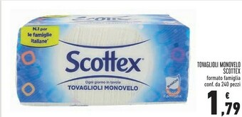 Conad Superstore Scottex Tovaglioli Monovelo offerta