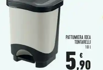 Conad Superstore Tontarelli Pattumiera Idea 18 L offerta