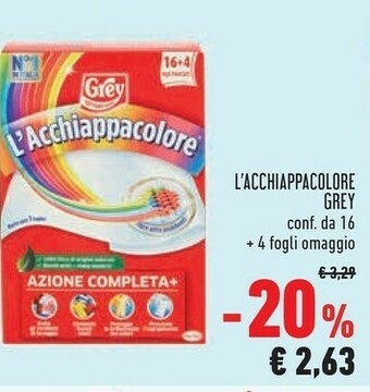 Conad Superstore Grey L'Acchiappacolore offerta