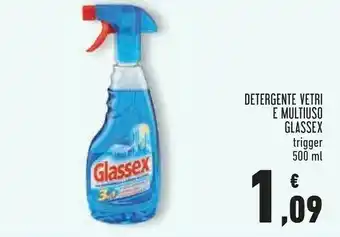 Conad Superstore Glassex Detergente Vetri E Multiuso Trigger 500 Ml offerta