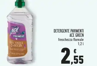 Conad Superstore Ace Green Detergente Pavimenti Freschezza Floreale offerta