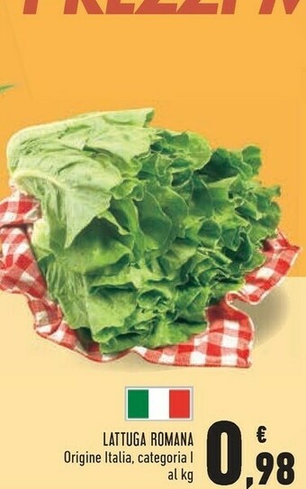 Conad Lattuga Romana offerta