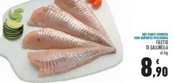 Conad Filetto Di Gallinella offerta