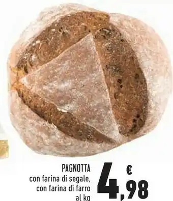 Conad Pagnotta Con Farina Di Segale, Con Farina Di Farro offerta